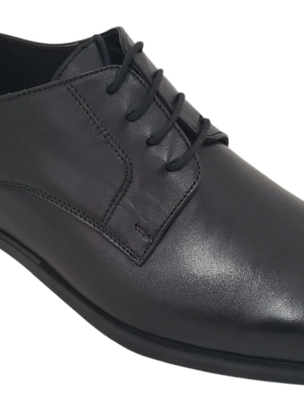 BRUNO MAGLI PELLO BLACK LEATHER LACE OXFORD/ DERNY SHOE men’s size 8.5 NWT